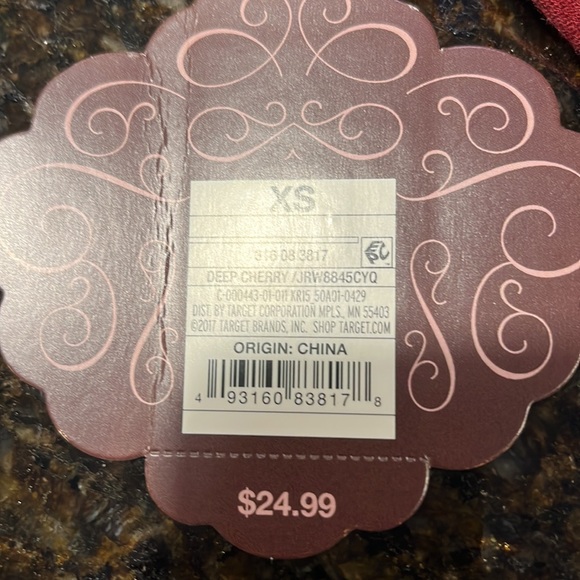 Knox Rose Navy and Maroon. NWT - Picture 6 of 6